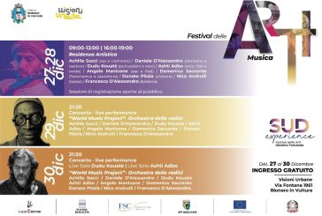 Seconda edizione di Sud Experience – Festival delle Arti